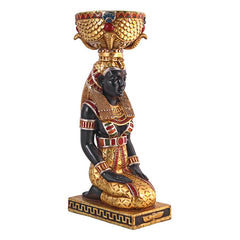 Egyptian Eset Kneeling Urn