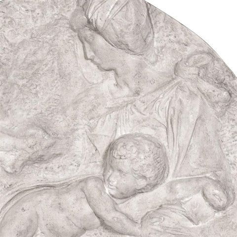 Virgin And Child W/ St John Frieze