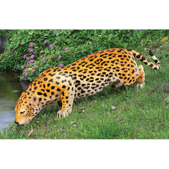 Prowling Spotted Jaguar Statue