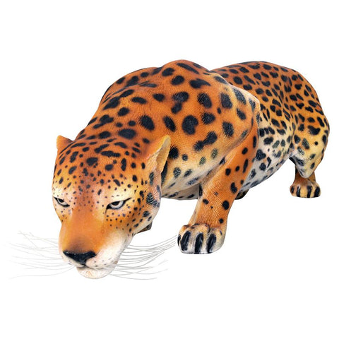 Prowling Spotted Jaguar Statue