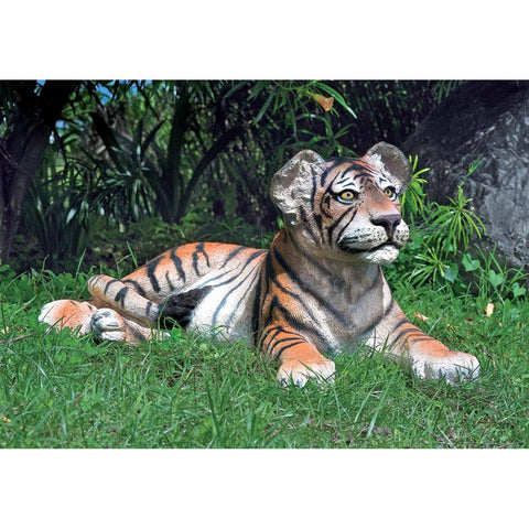 Lying Down Tiger Cub
