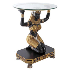 Egyptian Goddess Maat Console Table