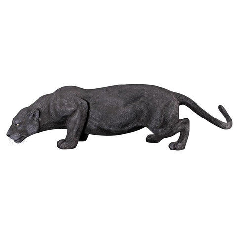 Grande Black Panther Statue