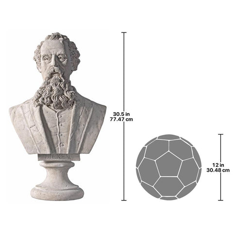 Charles Dickens Bust