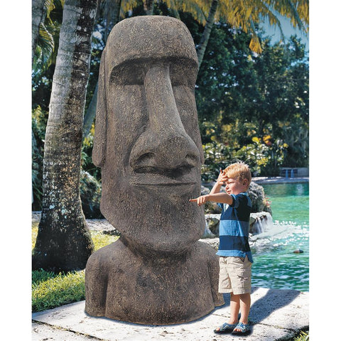 Giant Easter Island Moai Head