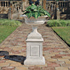 Image of Larkin Garden Urn On Plinth