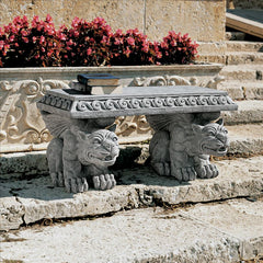 Blair Castle Gargoyle Bench