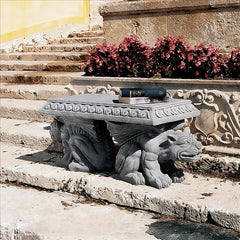 Blair Castle Gargoyle Bench