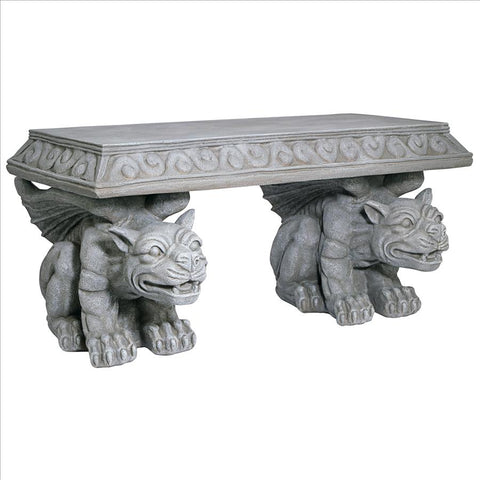 Blair Castle Gargoyle Bench