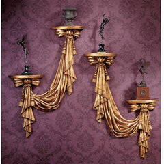 St Louis Draped Wall Accents Set