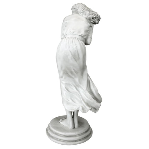 Windblown Maiden Statue