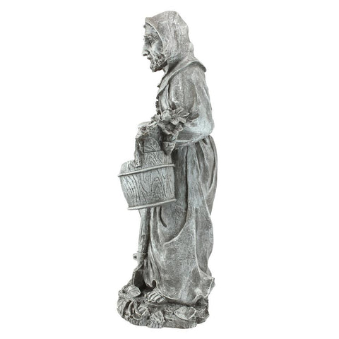 Large St Fiacre Gardeners Patron Statue
