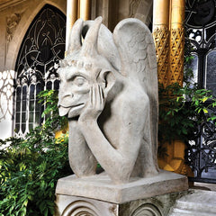 Giant Spitting Gargoyle Of Notre Dame