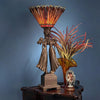 Image of Art Deco Stained Glass Lamp
