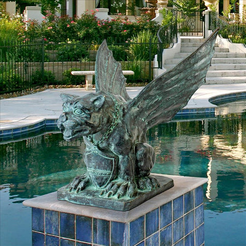 Winged Gargoyle Of Naples