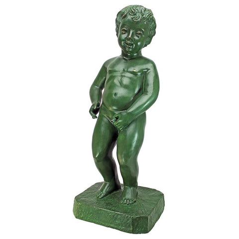 Peeing Boy Of Brussels Bronze Statue