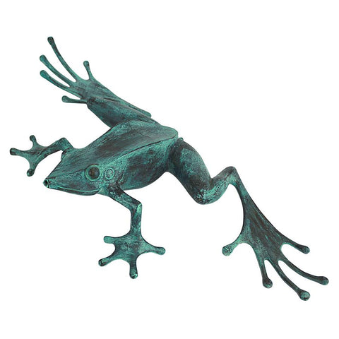 Tree Frog Bronze Statue