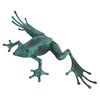 Image of Tree Frog Bronze Statue