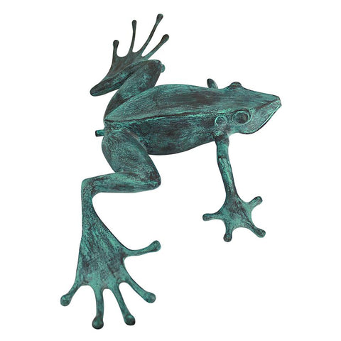 Tree Frog Bronze Statue