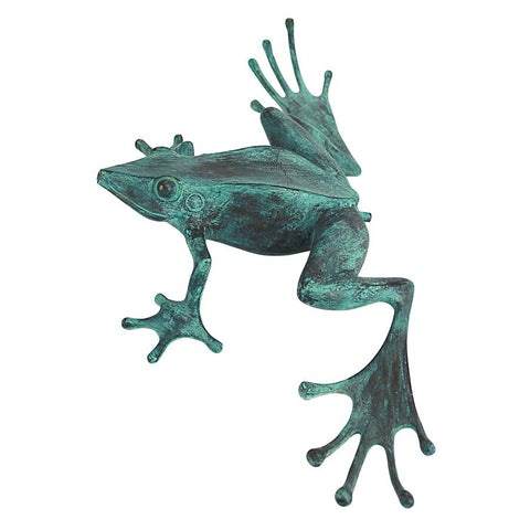 Tree Frog Bronze Statue