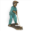 Image of Gabe Boy Golfer Bronze Statue