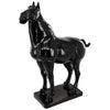 Image of Black Tang Horse Statue