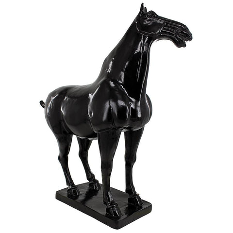 Black Tang Horse Statue