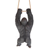 Image of Gorilla Hanging From Rope