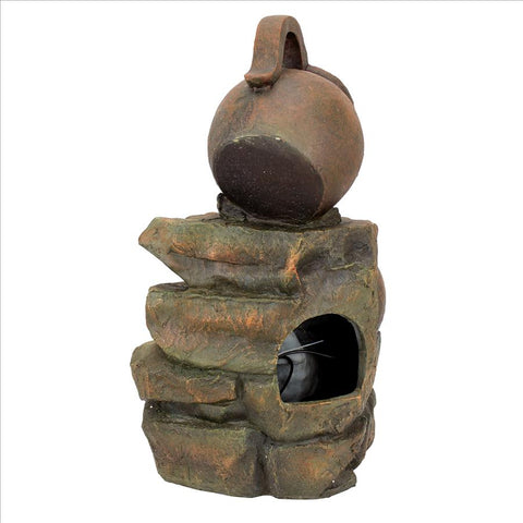 Lataverna Cascading Urns Led Fountain