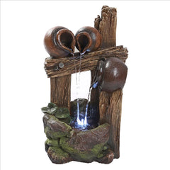 Ravello Cascading Urns Led Fountain