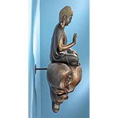 Enlightened Buddha On A Cloud Plaque