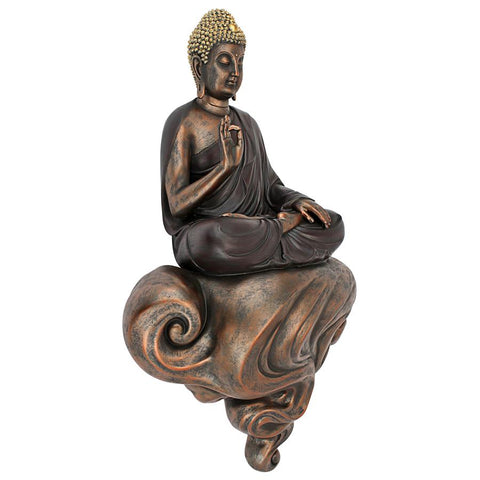 Enlightened Buddha On A Cloud Plaque