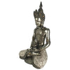 Image of Silver Buddha W/Fabric Leggings