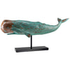 Image of Folk Art Whale Statue