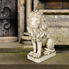 Mansfield Manor Lion Sentinel Statue