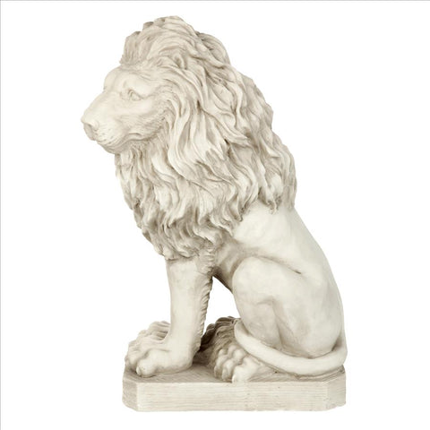 Mansfield Manor Lion Sentinel Statue