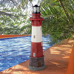 Coastal Shoal Solar Lighthouse Statue