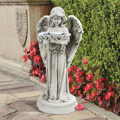 Tranquil Guardian Angel Statue