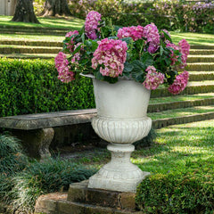 Large Chateau Elaine Cast Iron Urn