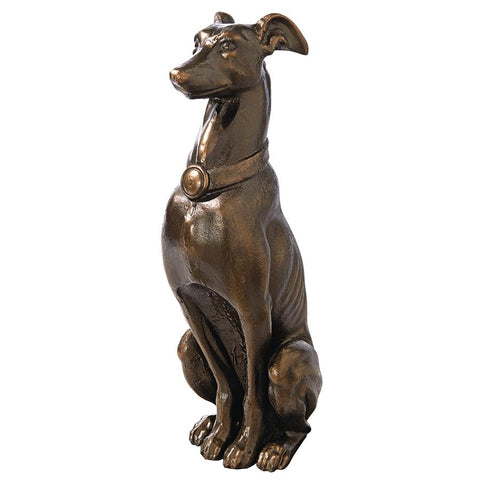 Greyhound Sentinel Cast Iron Statue
