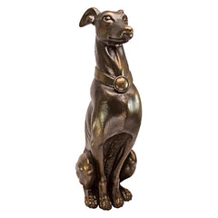 Greyhound Sentinel Cast Iron Statue