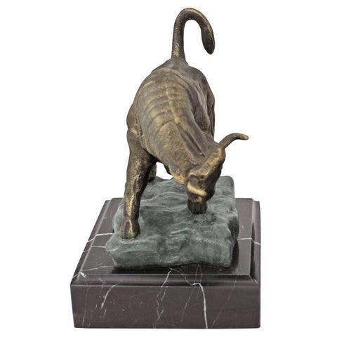 Bull Of Wall Street Cast Iron Statue