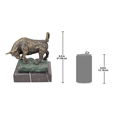 Bull Of Wall Street Cast Iron Statue