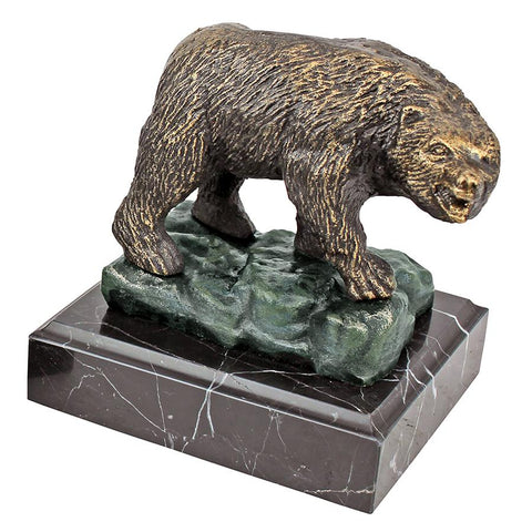 Bear Of Wall Street Cast Iron Statue