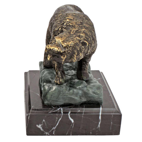 Bear Of Wall Street Cast Iron Statue