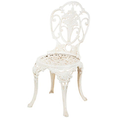 Garden Of Roses Iron Bistro Chair