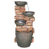 Image of Stacked Bricks Cascading Fountain