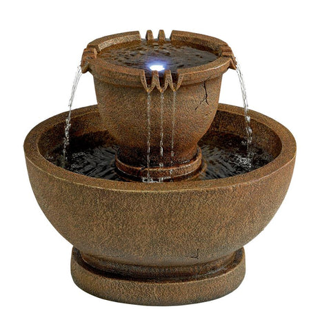 Grande Richardson Oval Urns Fountain