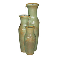 Ceramic Grecian Jars Fountain