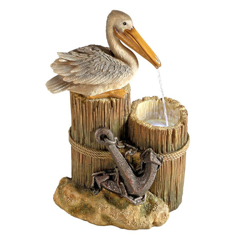 Pelicans Seashore Roost Fountain